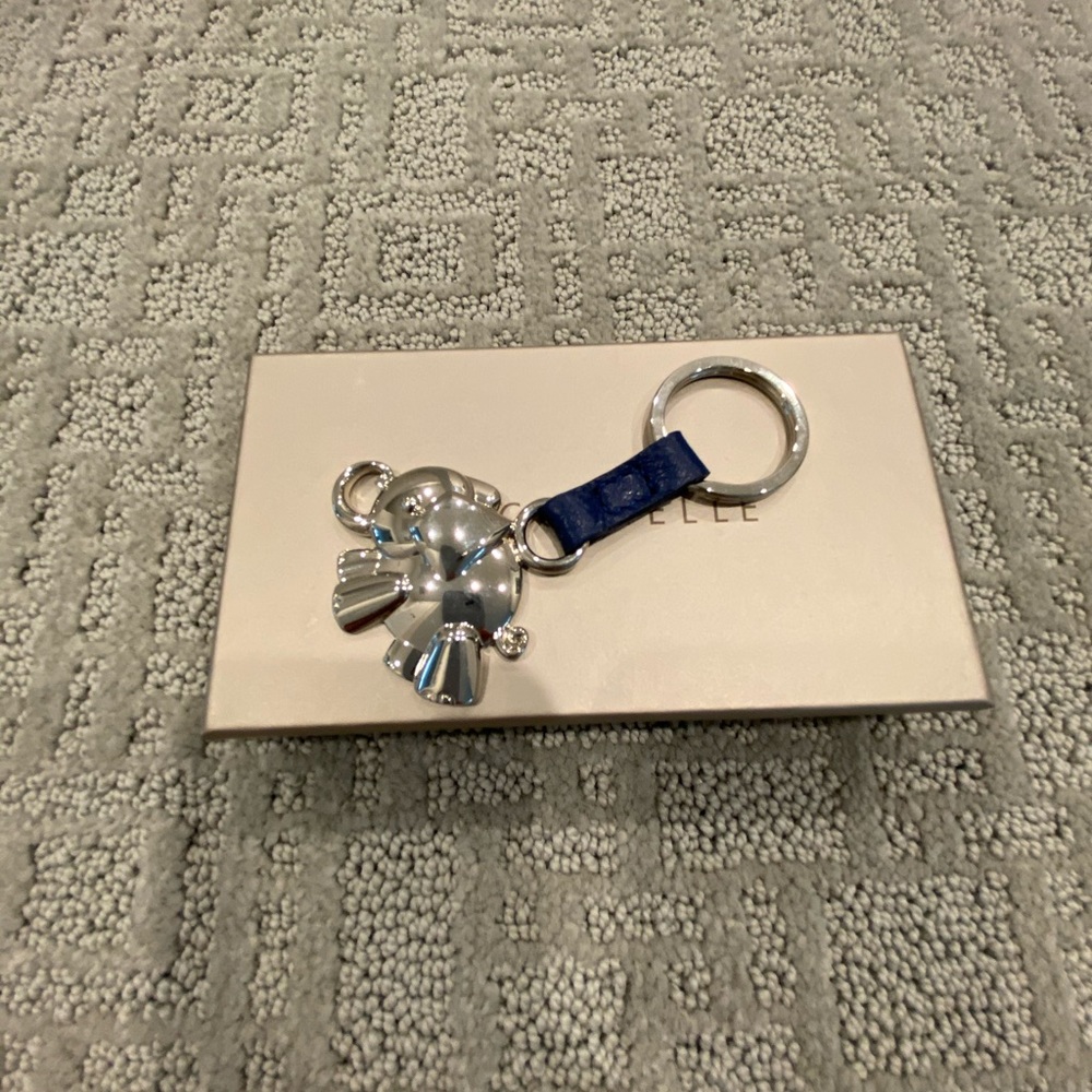Coccinelle Elephant Key Ring (Brand New)